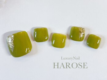ラグジュアリーネイル ハローズ(HAROSE)/フットマンスリージェルコース