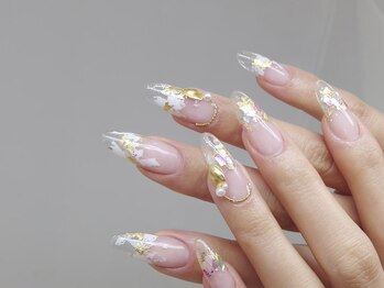 サロンドフェイス 木曽川店(Salon de Faith)/■スカルプ／長さ出し ■