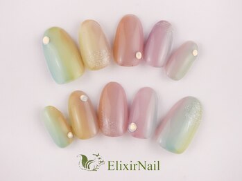 エリクサーネイル 神田(Elixir Nail)/シンプル / クーポン使用