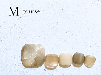 定額ネイルMコース フット