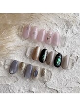 エムズネイル 本店/5月　Bサンプル　￥8600