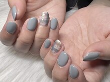 オーク 兵庫(OAK)/チェックネイル