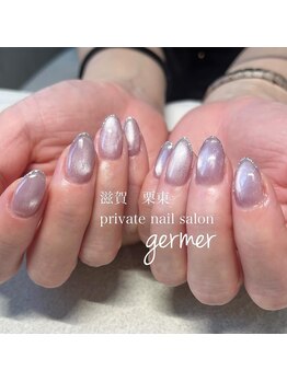 ジェルメ(germer)/うるうる紫マグネット♪