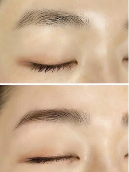 アングゥイー(ungu iE)の写真/垢抜け眉毛になりたい方必見!女性はもちろん、男性にもオススメ☆〈Wax脱毛〉で美しい毛流れを実現♪