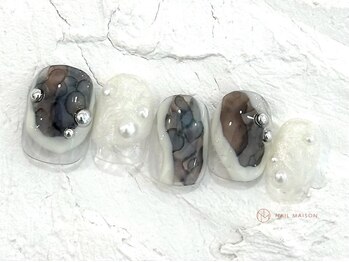 ネイルメゾン 池袋店(NAIL MAISON)/インクもやもや￥7800