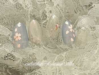 サクラマグネットネイル