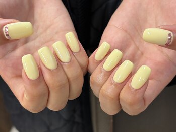 フィロンネイル 蒲田店(filonnail)/ワンカラー+ホロ