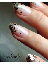 アンシャンテ(En chan te)/ラメグラデーション ハート