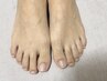 フットネイル ケアのみ 無料フットバス付 ￥2000