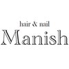 ヘアーアンドネイルマニッシュ(hair＆nail Manish)ロゴ