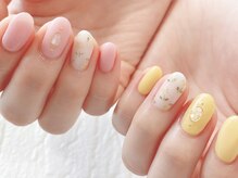 08ネイル(08 nail＆school)/アシンメトリーネイル☆