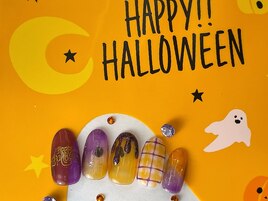 ハロウィンネイル