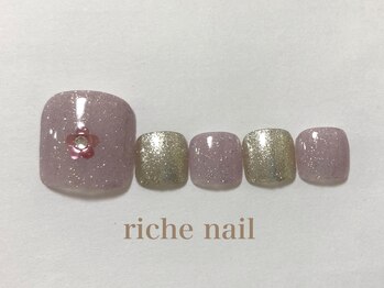 リッシュネイル 新百合ヶ丘店(riche nail)/Foot定額コース