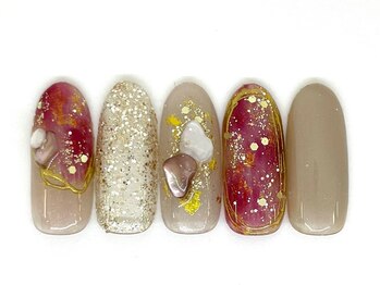 ネイルサロン ドゥ(Nail Salon Doux)/2番　2024秋デザインコンテスト