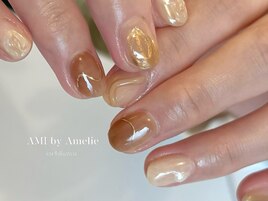 ブラウンニュアンス:mikako