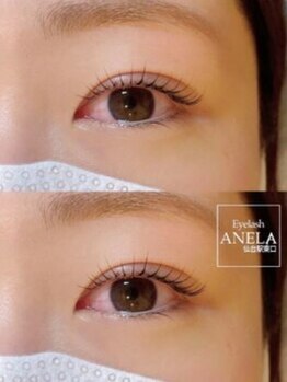アネラ 仙台駅東口店(ANELA)の写真/【まつげパーマ¥4980/パリジェンヌ￥5980】定番ロッド～韓国ロッド迄豊富な種類×高技術で理想の目元続く☆