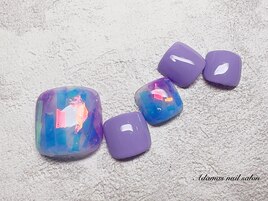 フィルム埋め込みFootネイル
