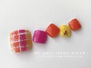 ビタミン色のザクザクチェック