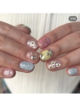リルム(Relum)の写真/季節やイベントに合わせたネイルもお任せください☆熟練スタッフによる高い技術力で丁寧に施術いたします♪