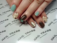 ネイルトレード 西荻窪店(NAIL TRADE)/フラワーネイル