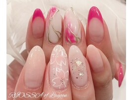 水彩ｘさくらピンクネイル