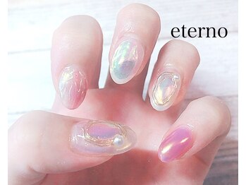 エテル(eterno)/うるうるオーロラネイル