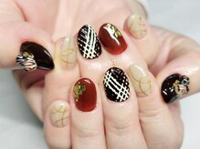 ネイルフロンティア 吉祥寺(NAIL FRONTIER)/バレンタイン紗々ネイル11980円