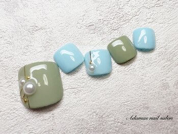 アダマス(Adamas)/大人シンプルFootネイル