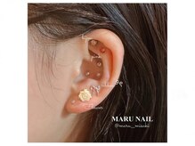 マルネイル 新宿店(MARU NAIL)/耳ツボジュエリー15粒¥3,480