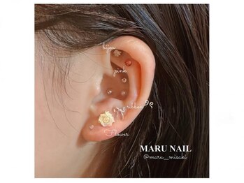 マルネイル 新宿店(MARU NAIL)/耳ツボジュエリー15粒¥3,480