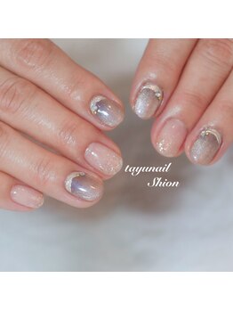 たゆ ネイル(たゆnail)/パラジェルキラキラネイル