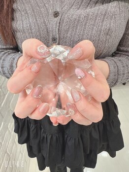 ジューシーネイル 天神店(Juicynail)/ラメフレンチ