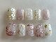 アイネイルズ 池袋店(I-nails)の写真/ふんわり桜が溶け込む春ネイル☆さくら collection初回￥9000(オフケア込)/再来￥9500(オフ代別途)[池袋]