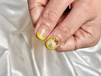 サロン アクセシブル(salon ACCESSIBLE)/花束ネイル
