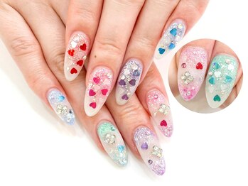 ネイルコレクション ピンク(Nail Collection Pink)/スカルプ放題★チーク・ハート