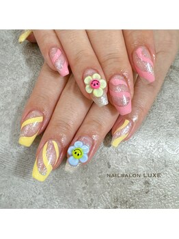 90分アート付け放題＋パーツ