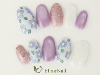 エリクサーネイル 神田(Elixir Nail)/カジュアル/クーポン使用