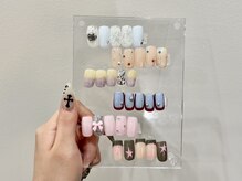 料金明確で安心！豊富なデザインから選べる定額ネイル☆