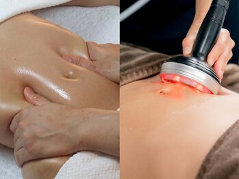 トリニティ 新宿店(TRINITY)の写真/ポッコリ下腹を凹！【神ハンド+最新マシン痩身★90分￥12800】結果重視＆高効果！落ちないゼイ肉を集中撃退