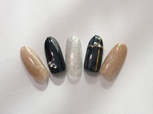 ツインネイル 名古屋駅店(twin.nail)/シンプルデザイン　¥5280