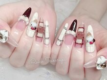 クイックスカルプ 高田馬場(Quick Sukarupu)/ロングくまちゃんネイル