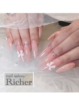 エスフィーネイルサロン リシェル(Esfy nailsalon Richer)/うるちゅるピンク