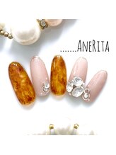 ネイルサロン アンリタ(nail salon AneRita)/レディライク☆べっ甲ネイル