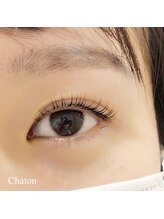 ネイルアンドアイラッシュ シャトン(Chaton)/まつげパーマ◆新規￥4000