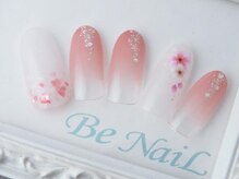 ビーネイル(Be NaiL)/春の桜ネイル