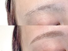アイブロウドット 大宮(iBROW.)/美眉スタイリングbefore→after