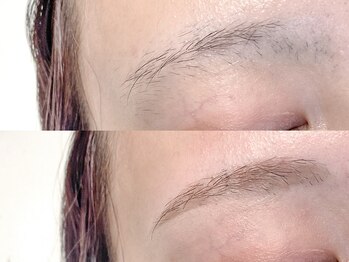 アイブロウドット 大宮(iBROW.)/美眉スタイリングbefore→after