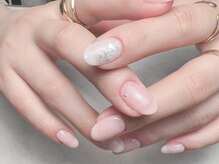 サロン カラフリー アシヤ(Salon Colorfulyy Ashiya)/ホワイトオーロラネイル