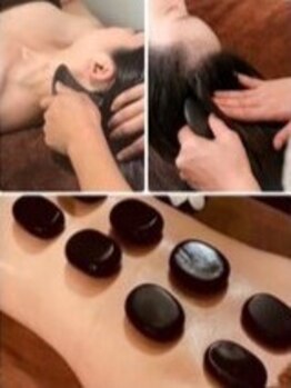 ゆいま～る 古正寺店の写真/遠赤外線効果の[バザルトストーン]季節の変わり目疲労/むくみ/コリも解消！バザルトヘッドで極上体験を☆