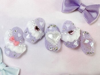 リコリコネイル(Riko Riko Nail)/【NEW】定額デザインF